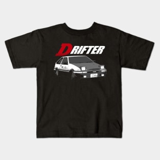 Drifter Toyota Corolla trueno ae86 sprinter Kids T-Shirt